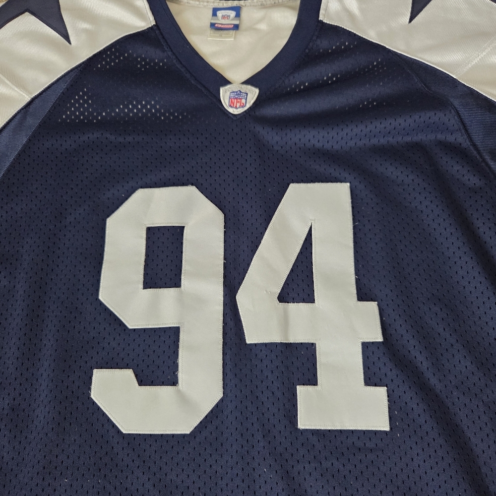 Vtg Dallas Cowboys Jersey Mens Sz 56 DeMarcus Ware #94 Reebok Stitched NFL - Picture 4 of 16